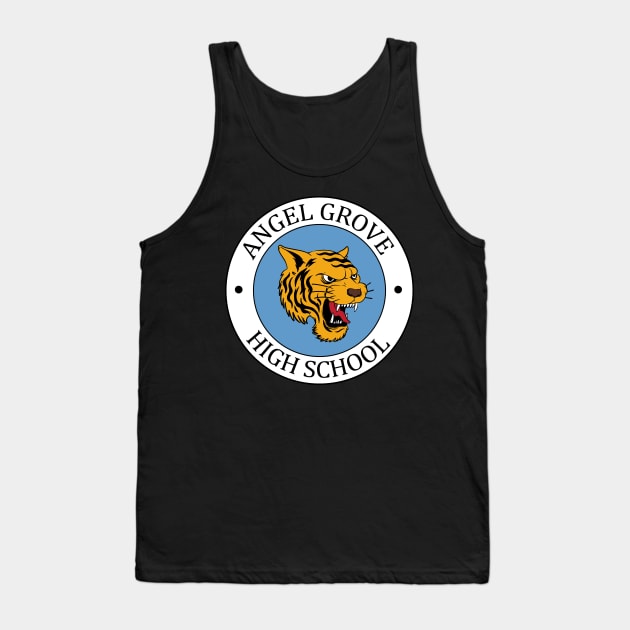 Angel Grove High School Tank Top by tvshirts